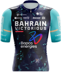 Bahrain Victorious race jersey