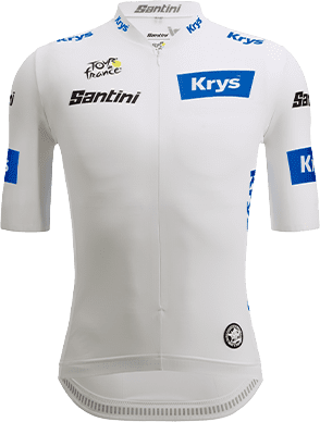 Maillot blanc — the white Tour de France jersey